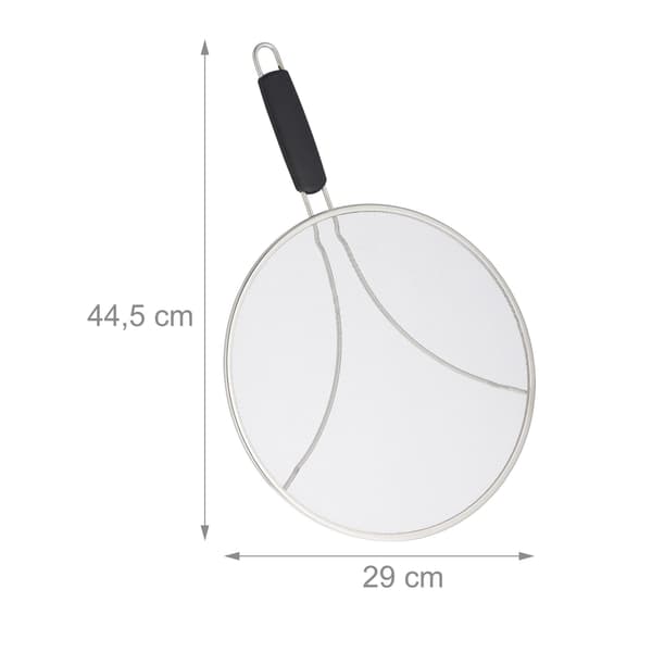 Stænkskærm til 29 cm pander
