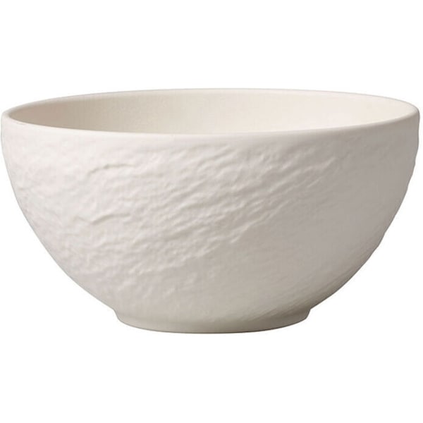Villeroy & Boch Manufacture Rock - servicesæt, 6-delt, hvid