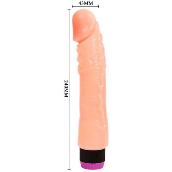 Baile - Natural Flexible Realistic Vibrator 24 cm