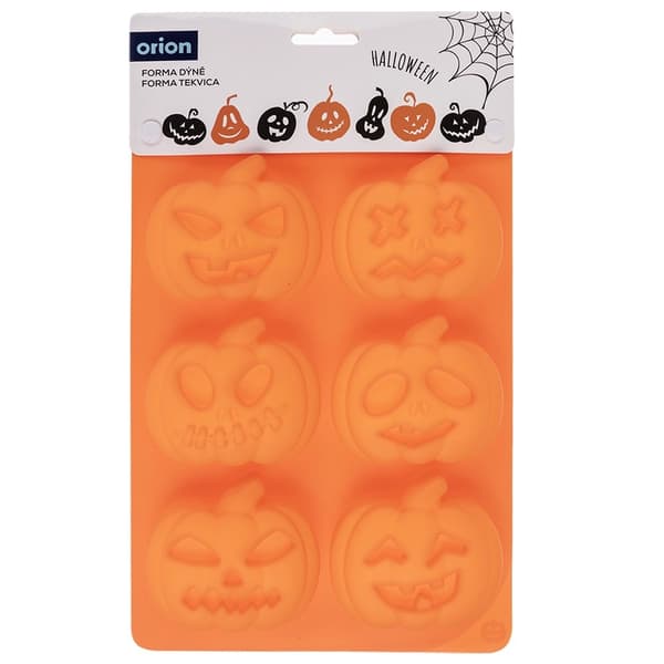 Halloween Græskar Silikone Cookie Form, 25x18x3 cm