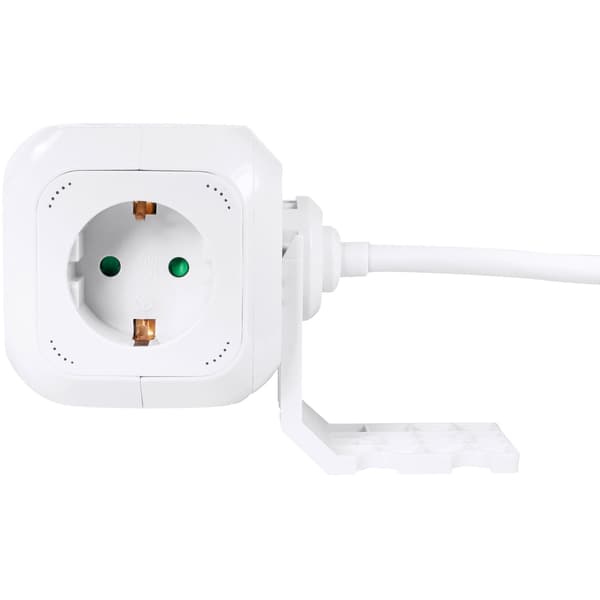 Power Cube Multi-branch-stik + USB-A/USB-C PD 20W