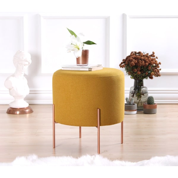 Pouff Copper 49 - Sinappi