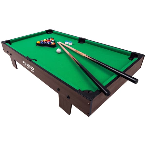 Poolbord til spil, 92 x 52 x 19 cm, Model NS-806