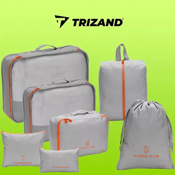 Rejsearrangør til kuffert - 7 stk Trizand 23111