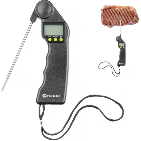 Digitalt gastronomisk termometer med sonde -50-300C