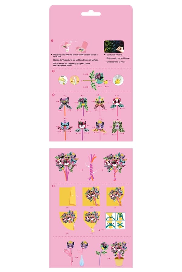 Avenir Scratch Kitty Bouquet