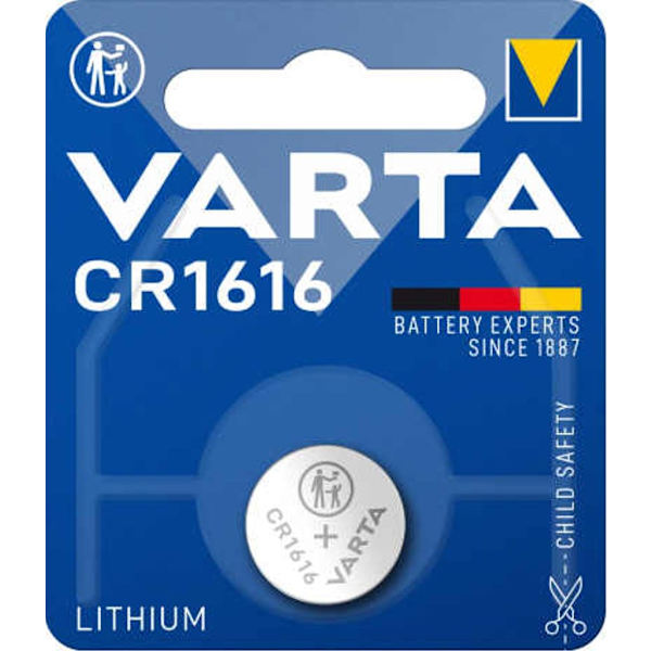 VARTA Lithium Coin knapcelle batteri CR1616