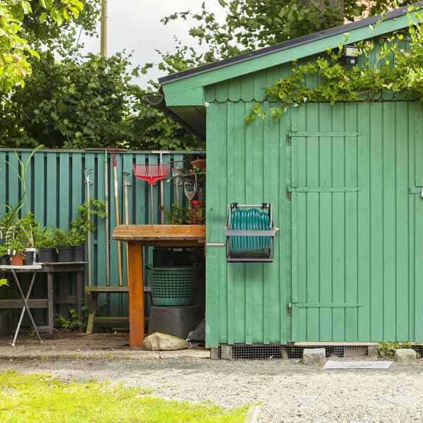Slangupprullare i rostfritt stål