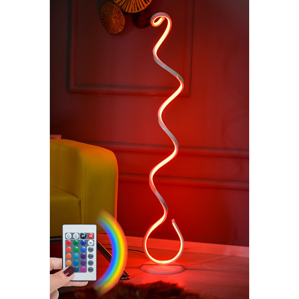 Gulvlampe Cobra Hvid - Flerfarvet