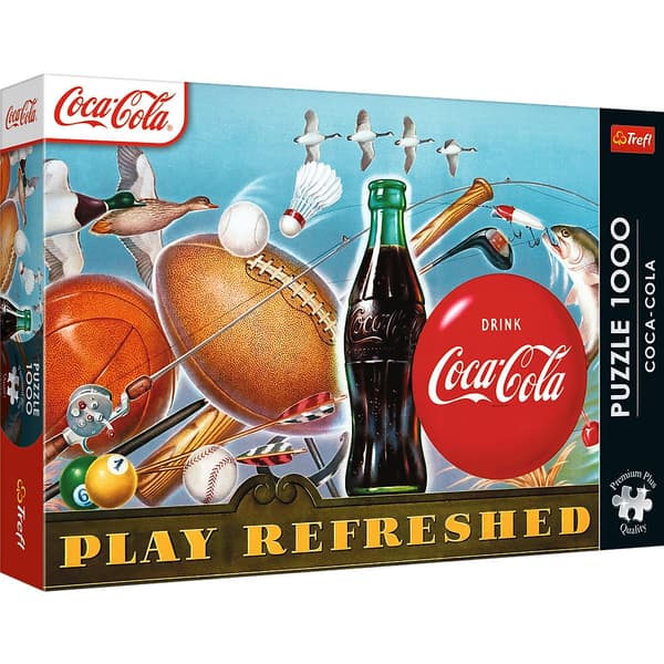 Coca-Cola-pussel, 1000 bitar – 68,3 x 48 cm
