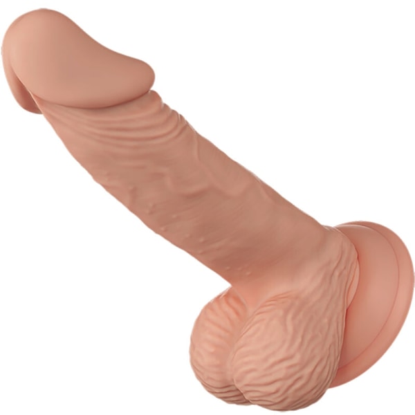 Baile - vackert möte Zebulon flexibel realistisk dildo 19,4 Cm Naturlig