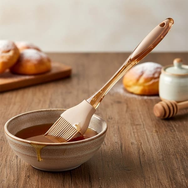 Silikon bakpensel, 22 cm – värmebeständig