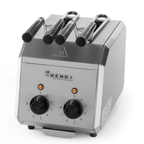 Voileipäpaahdin kaksoisajastimella 1200W - Hendi 261163