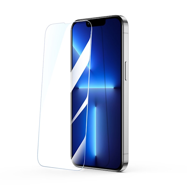 9H karkaistu lasi iPhone 14:lle, koko näyttö Knight 2.5D FS TG SET 5 kpl.