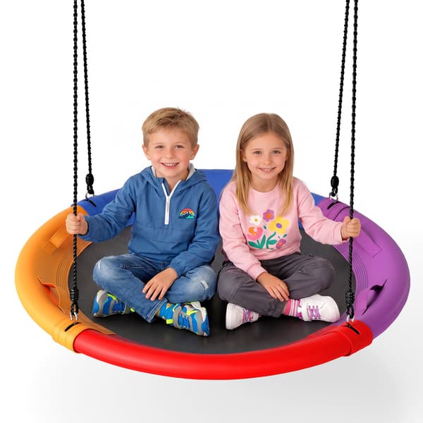 Barngunga utomhus, 120 cm, justerbart rep