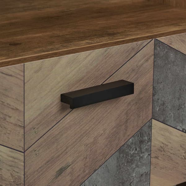 Sengebord i industriel stil