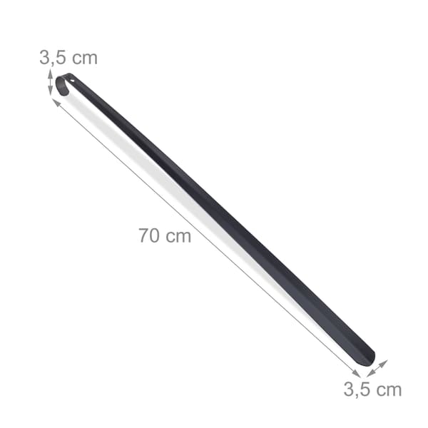 Sarja 2 kengänsarvea 70 cm pitkä