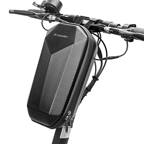 Wozinsky Vandtæt Styrtaske til El-Scooter, 4L - Sort