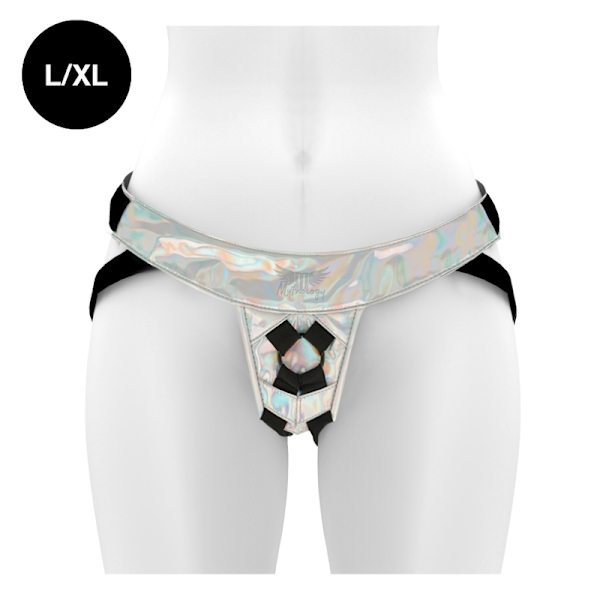 Mytologi - Fantasy Harness - Iriserende Sele L/Xl