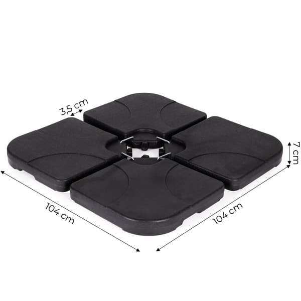 Lastbas för vattenparaply 60 KG