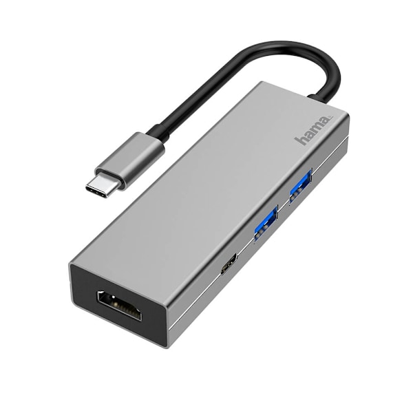 HAMA Adapter USB-C Multi 4x Porte HDMI