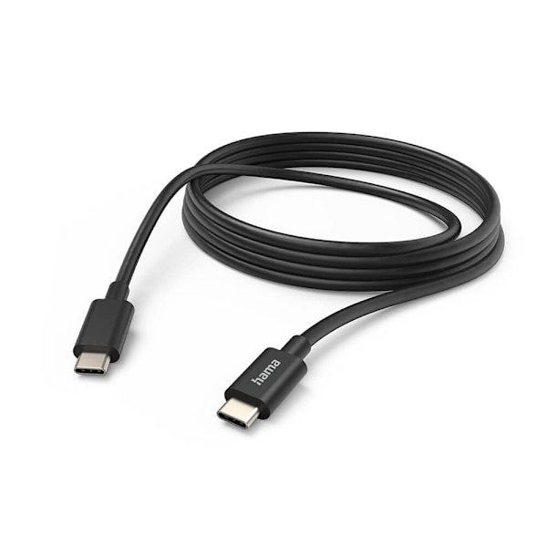 HAMA kaapeli lataus/data USB-C - USB-C 3,0m musta