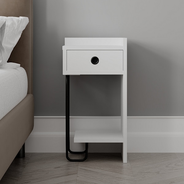 Natbord Sirius Right - Hvid
