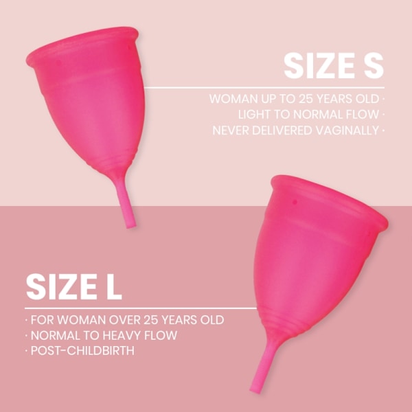 Intimichic - Kuukautiskuppi Medical Grade Silicone - Koko S