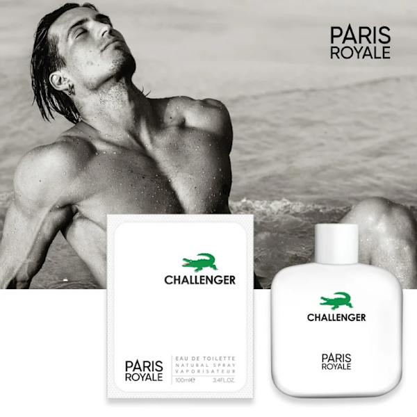 Paris Royale PR030: Challenger White for Men 100 ml EDT