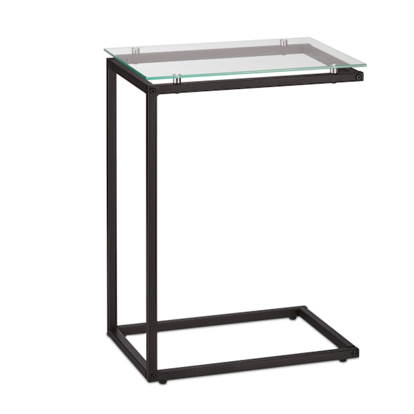 U-formet materialemix sidebord