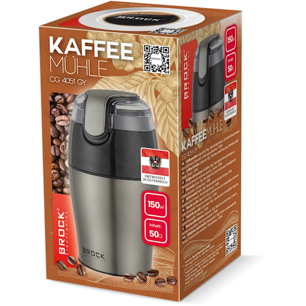 Kahvimylly CG 4051 GY, 150W