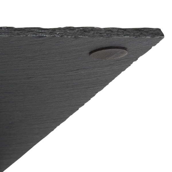 Serveringsbakke i stenskifer, rektangulær 40x30 cm