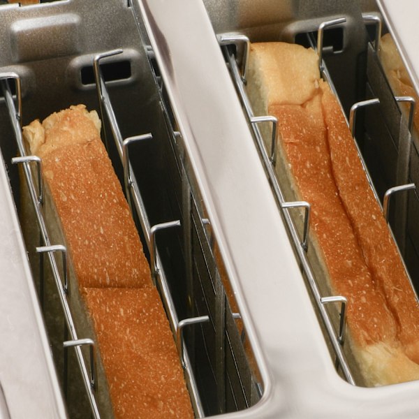 Vattenkokare Brödrost Set Frukost Set med 1,7 L vattenkokare, 4 skivor Brödrost, 2200 W, 7 Browning Levels, Upptining, Återuppvärmning och smulbricka,