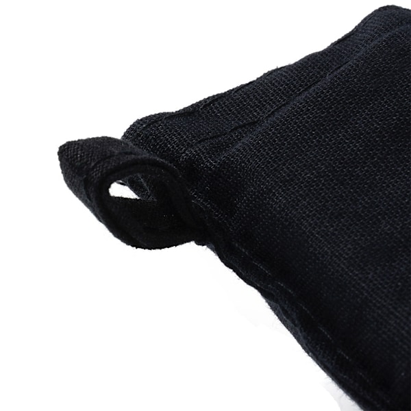 Akupressur massagemåtte med pigge sort 62x40 cm