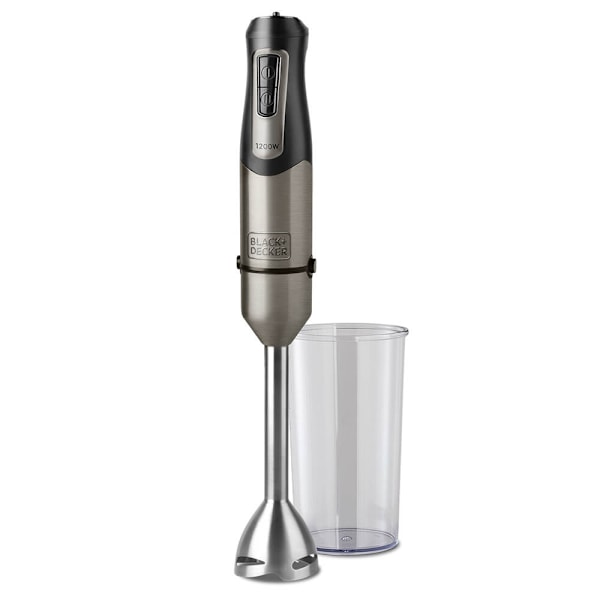 BLACK+DECKER Hand Blender 1200W Brushed