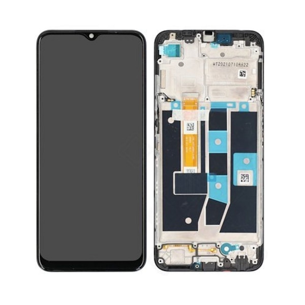 Oppo A16 / A16s LCD-skærm - Sort