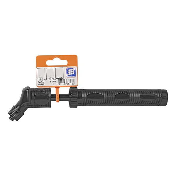Fender pumpe. plast. sort