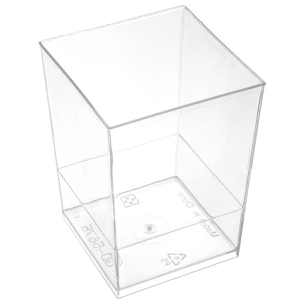Dessertkoppar med lock, 160 ml, set om 4