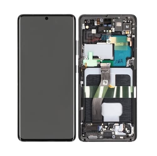Galaxy S21 Ultra 5G LCD-näyttö Phantom Black