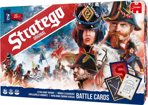Stratego strategispel med taktiska kort
