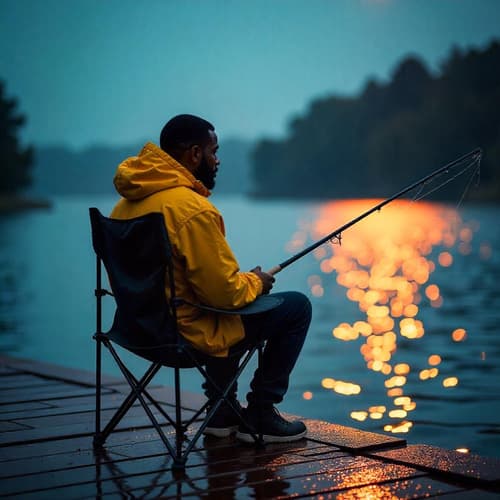 Fiskebord + to stole 25468