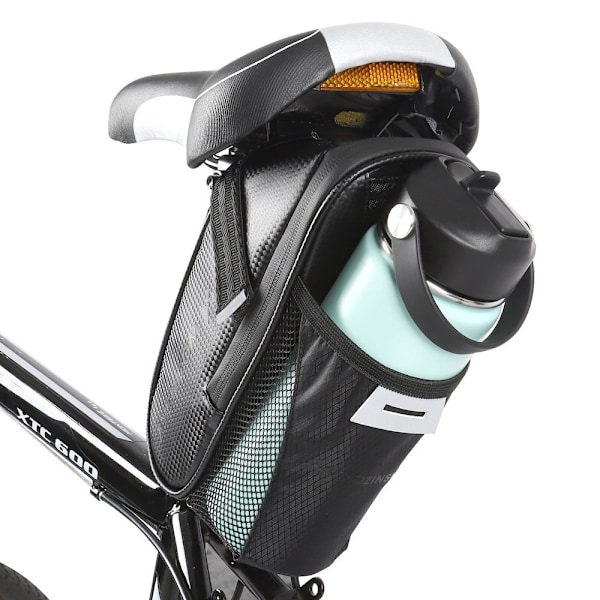 Cykelsadelväska 1,5 l, svart