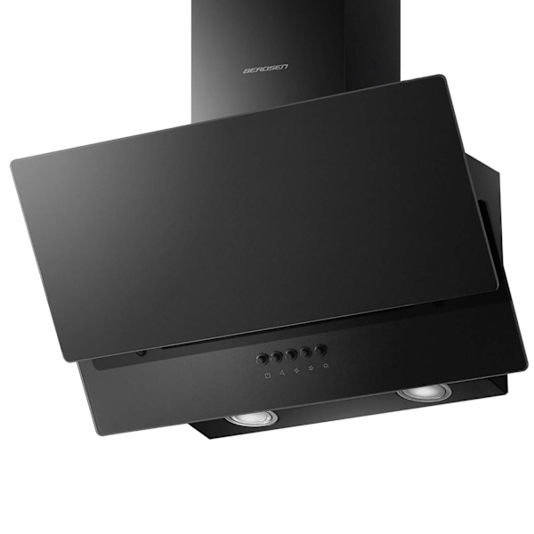 Elegant Køkken emhætte 60 cm Berdsen BT-211 Sort