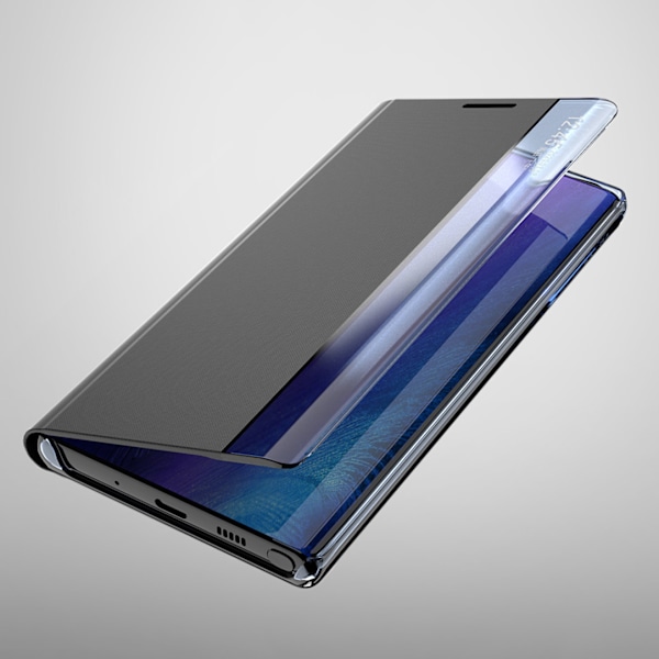 Case cover til Samsung S24+ med magnetisk klap New Sleep View Case sort