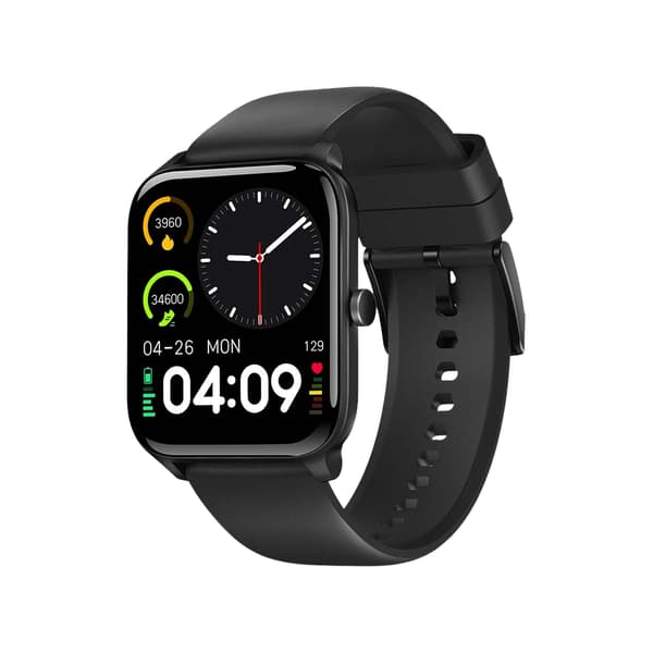 SmartLife Watch | 1,69" | LCD | IP68 | Maksimal driftstid: 240 timer | Android™ / IOS | Sort