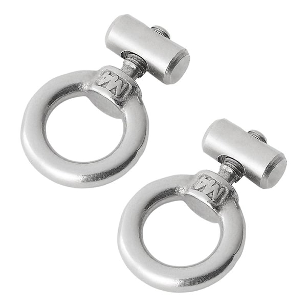 Markisskenastopp 6 - 9 mm rostfritt stål - set om 2 stycken