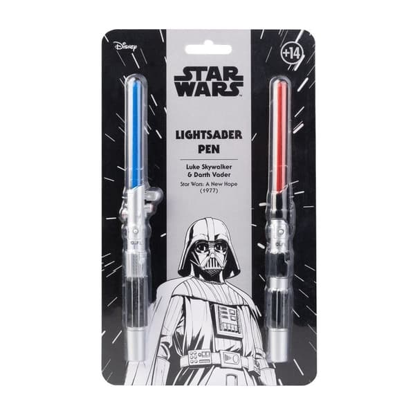Star Wars valomiekkakynäsarja valolla, 2 kpl