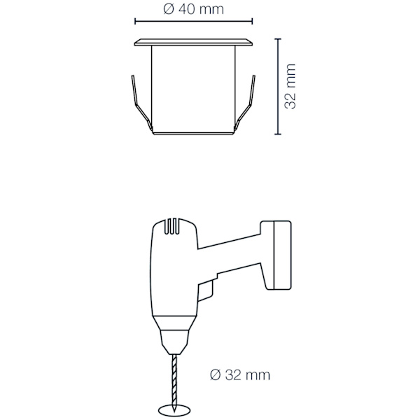 Dexter Decklight 5-pack Silver