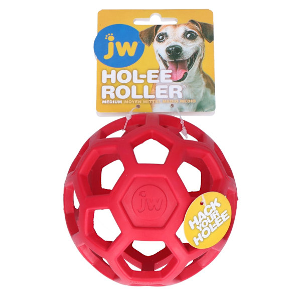 JW HOL-EE ROLLER M 11,5 cm Punainen