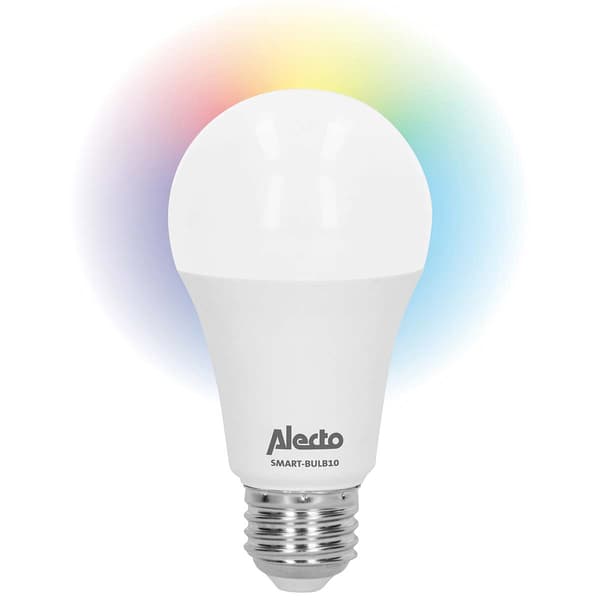Smart Wi-Fi LED-pære, E27, Dæmpbar, Stemmestyring